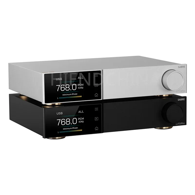 D70 PRO  DAC ES9039SPRO XU316 Bluetooth 5.1 LDAC Aptx-Adaptive HiFi Decoder with Remote Control