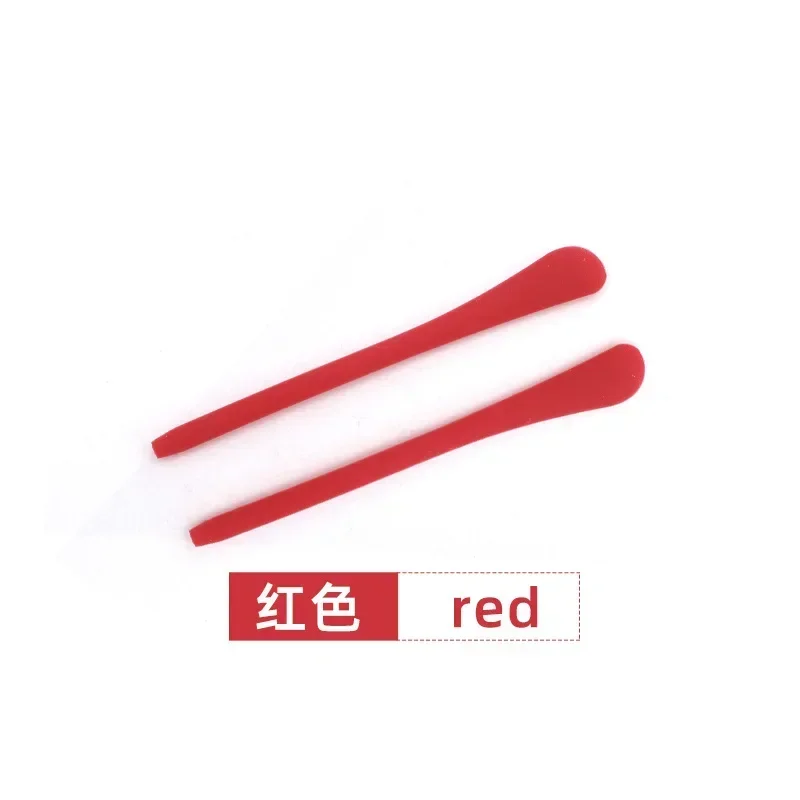 1 Pair Silicone Rubber Eyeglasses Spare Part Replacement New Fashion Eyeglasses Temple Bar Sleeves Eye Eyewear Repairing Parts