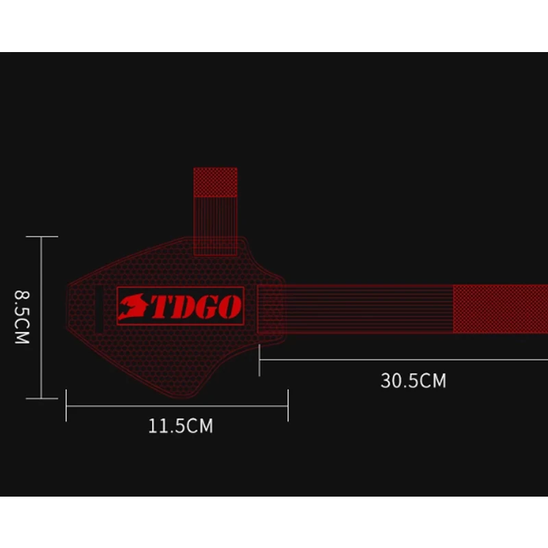 TDGO Motorcycle Shoe Cover Guards Motorcycle Gear Shift Pad Adjustable Durable Boot Protector Anti-skid Gear Shifter image 4
