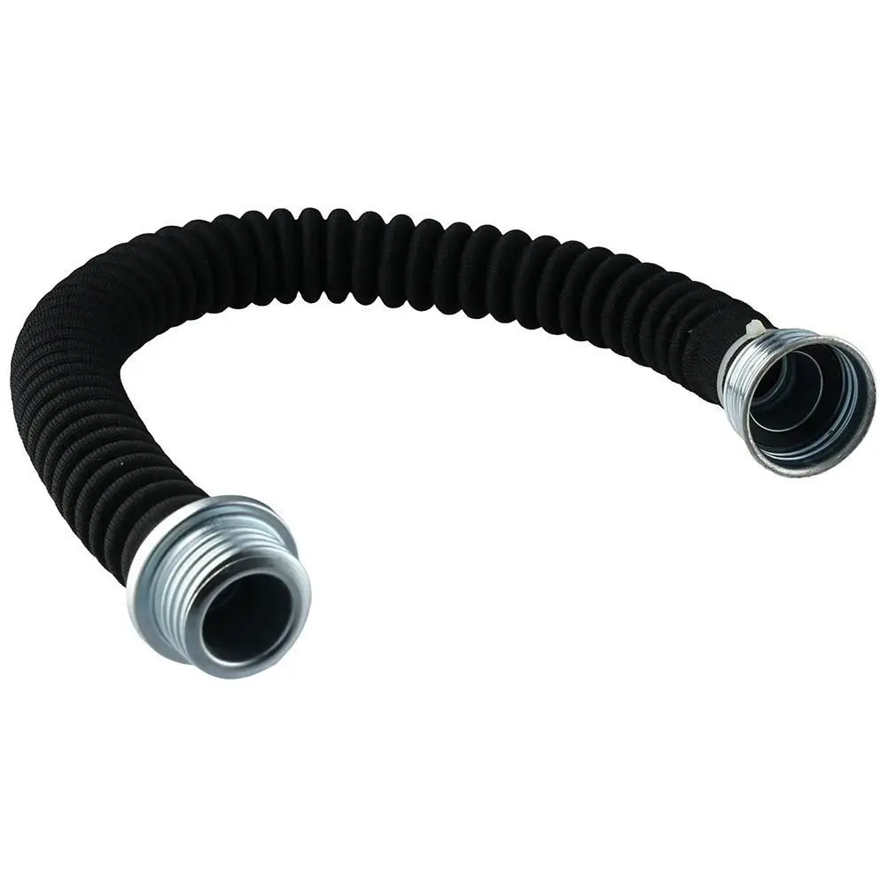 0.5m/1m Gas Mask Connection Pipe Black Accessories Respirator Airway Tube Bendable Filtering Canister Rubber Hose Universal