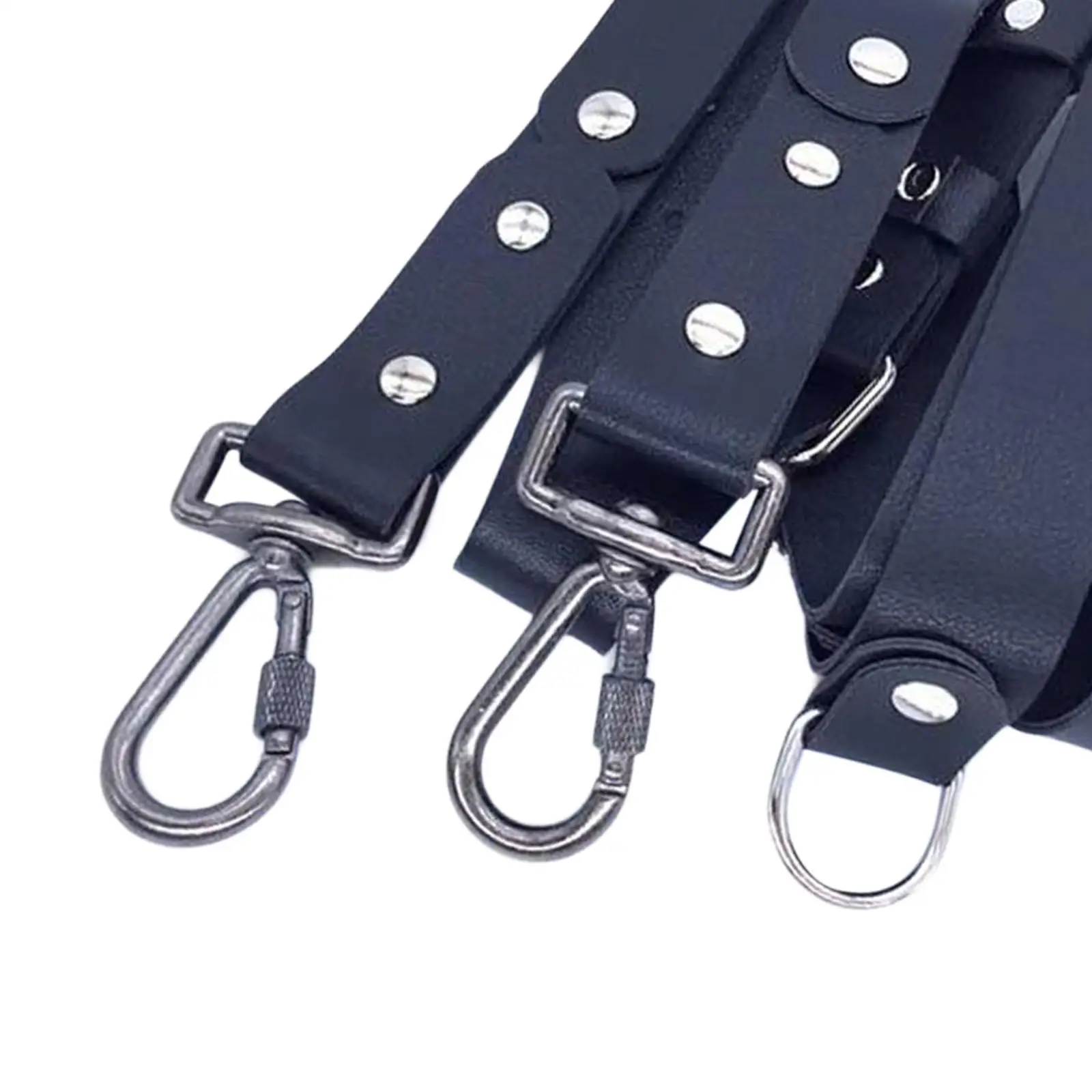 PU Leather Camera Strap Double Shoulder Adjustable Design for Photography Enthusiasts Travel Daily Matching Accessory