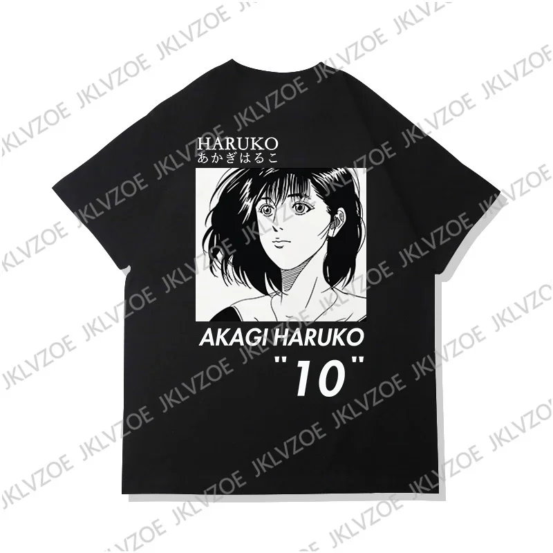 2025  New Hot Basketball Anime Slam Dunk T Shirt Men Women Short Sleeved Tee Sakuragi Avatar Printed Tops Harajuku Couple T-shir