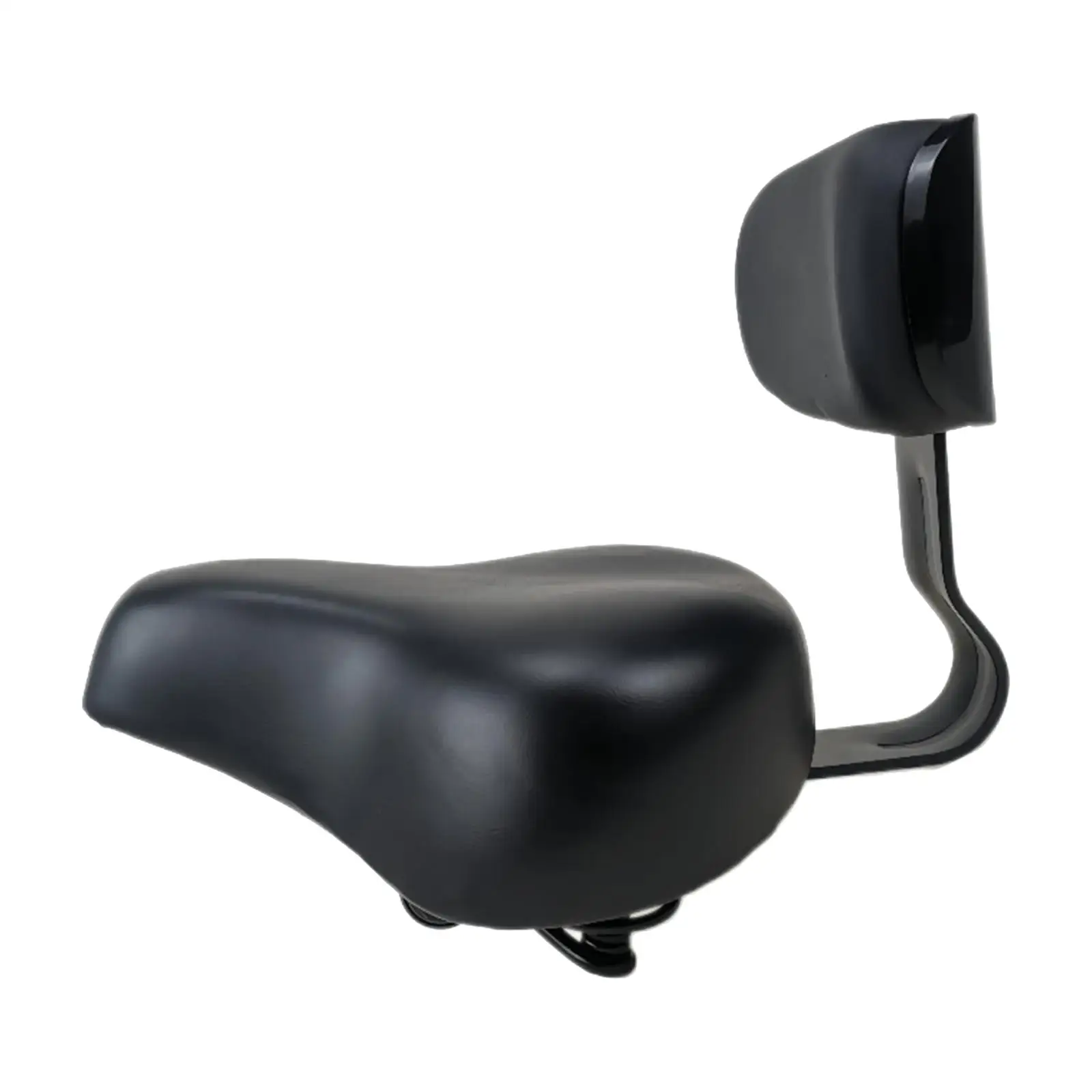 Bike Seat with Backrest Biking Parts Easy to Install Wide Big Replace Foam