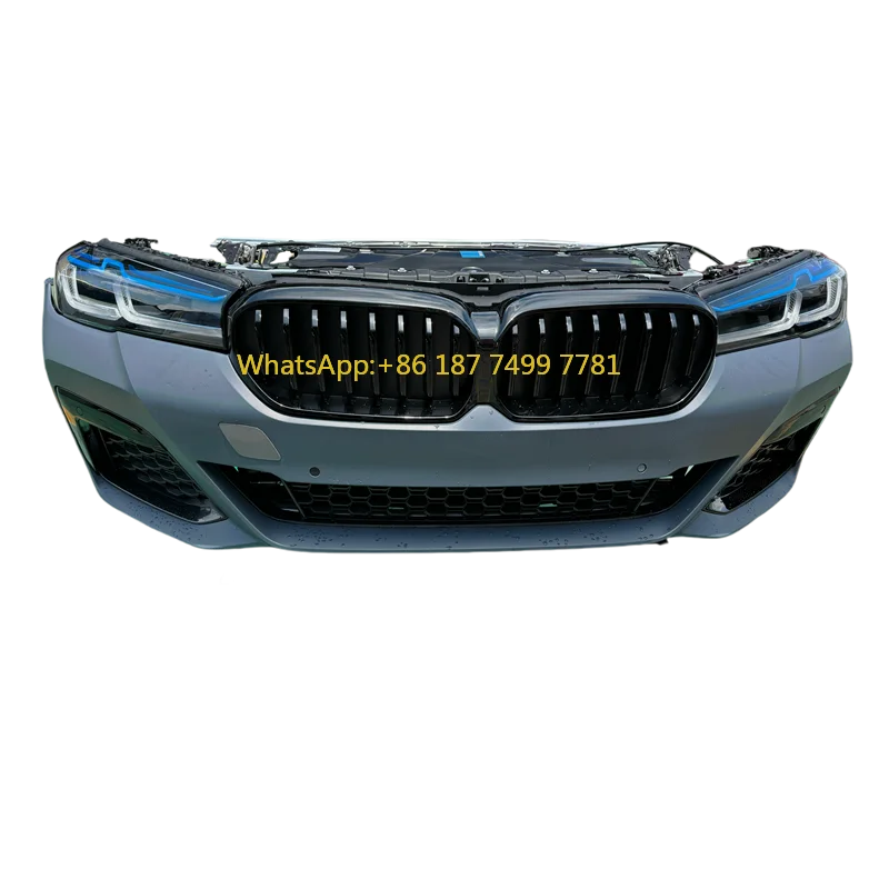 

Комплект кузова автозапчастей, включая фары, детские черные передние бамперы в сборе для. Серия 5 530 540 G38