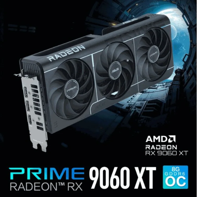For ASUS Prime Radeon ™ RX 9060 XT O8GB GDDR6 y