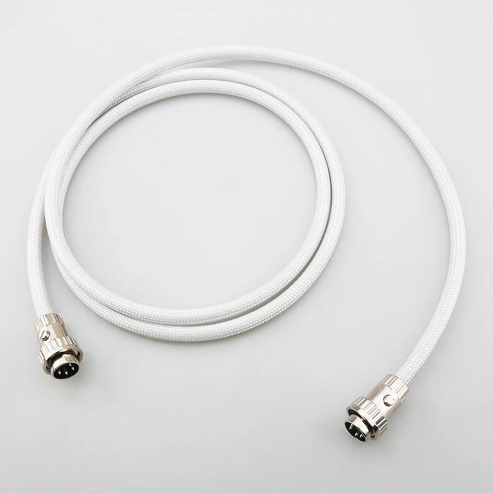 5 Pin DIN to 5 Pin DIN Interconnect Cable Twist Lock OFC Audio Lead for Naim Quad Amplifier CD Preamp 4 Pin DIN Optional