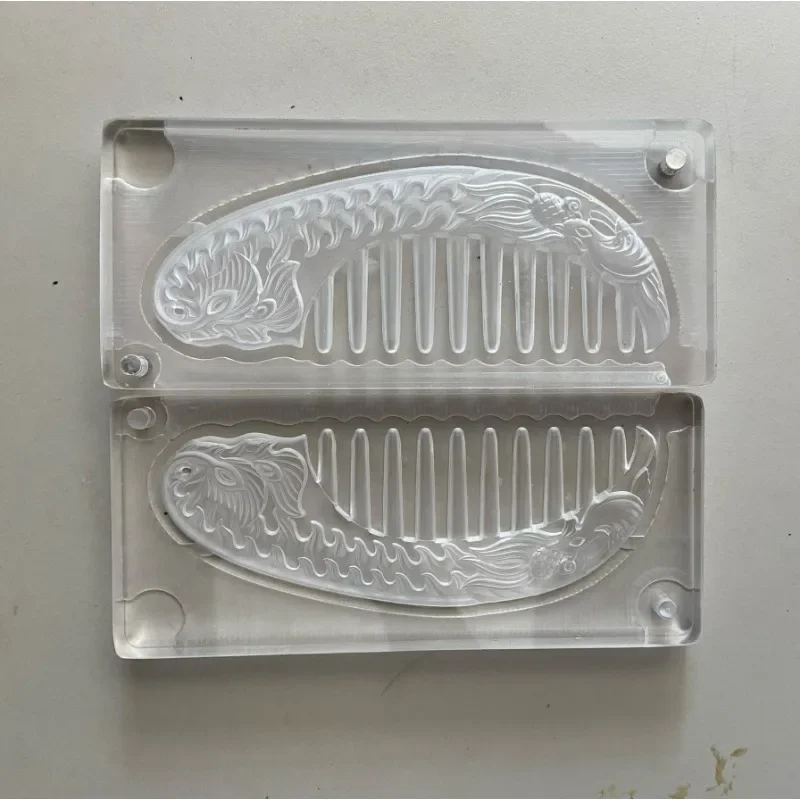 Fragrant comb, phoenix comb, massage comb DIY handmade tools