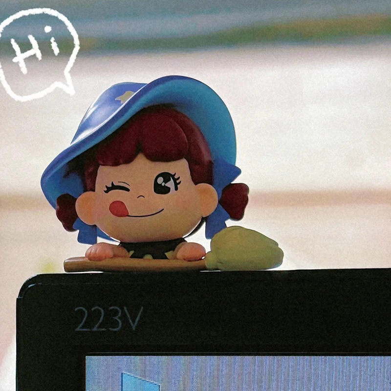 Authentic Peko Chan Blind Box Dream Adventure Mini Figurine Phone Decor Car Desktop Ornament Cute Japanese Cartoon Gift