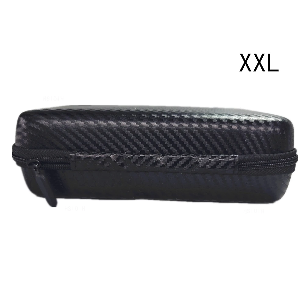 حقيبة رقمية متعددة أداة حقيبة سوداء لحقيبة سماعة الرأس حقيبة مضادة للصدمات إيفا صندوق حافظة سماعة أكياس تخزين الملمس من ألياف الكربون