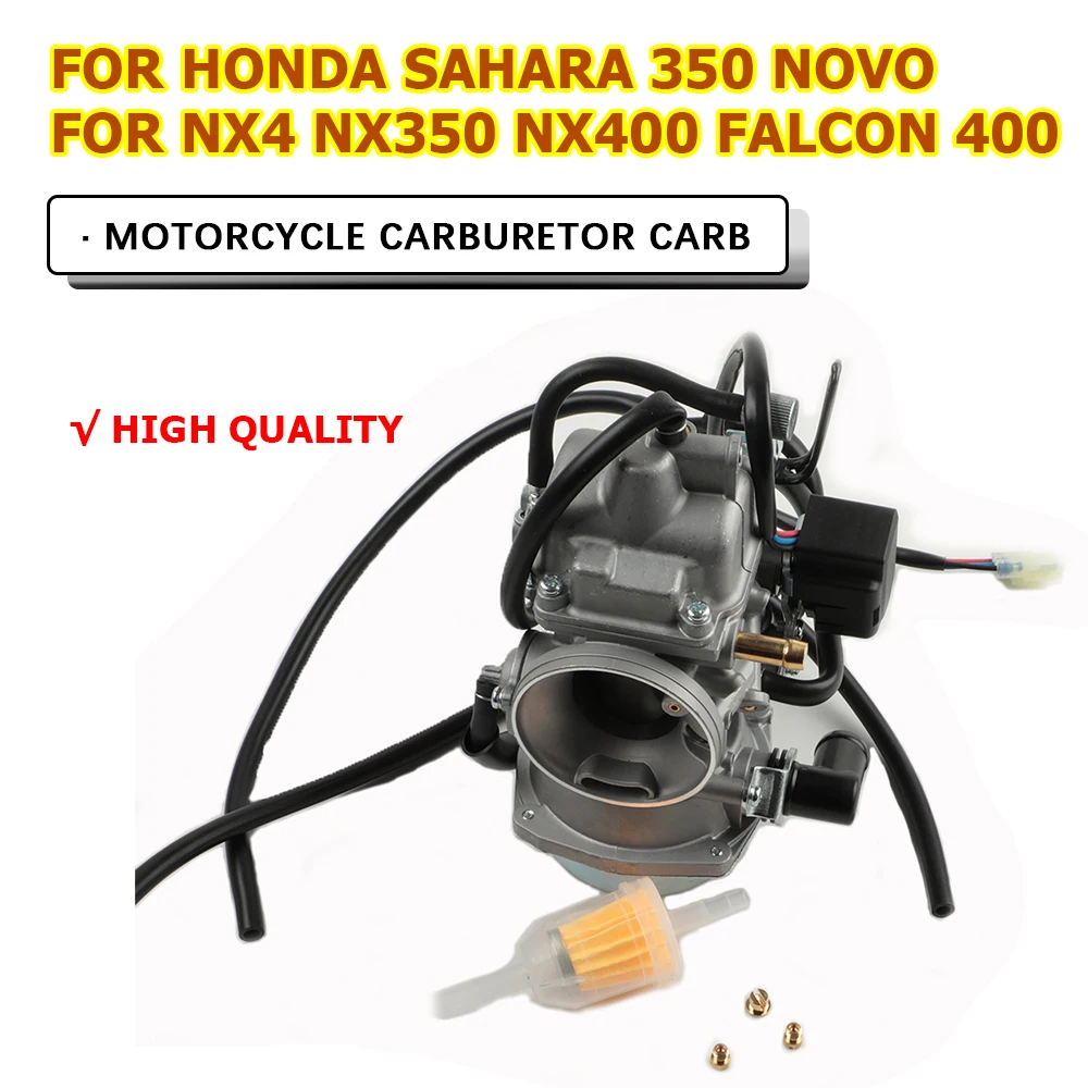 Motorcycle Carburetor Carb For Honda Sahara 350 Novo Nx4 Nx350 Nx400 Nx 4 350 400 Falcon 400 2000 - 2008 Fuel System Spare Parts