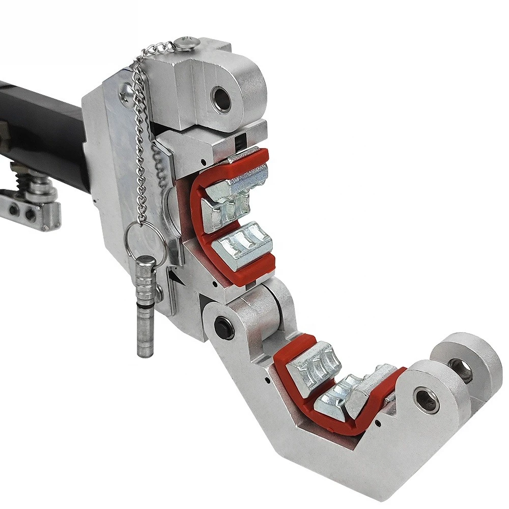 Manual Handheld Hydraulic AC Hose Coupling Crimping Kit Hexagonal Crimp Tool for Air Conditioning Pipe