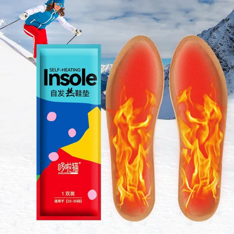 Winter selbst heizende Einweg-Einlegesohlen Füße warme Thermos chuhe Pads Einsätze für Männer Frauen Sportschuhe Stiefel Walking Warmer Pads