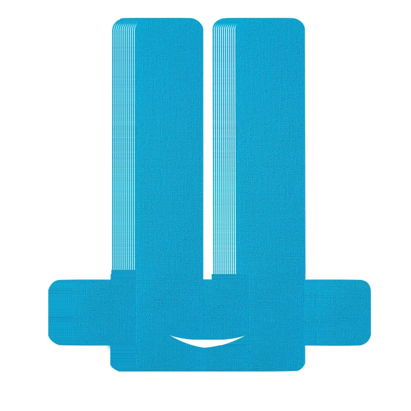 6/12 قطعة شريط علم الحركة مسبق القطع للركبتين مرونة الركبة دعم الاستقرار لتخفيف الآلام الرياضة مقاوم للماء تنفس شريط رياضي