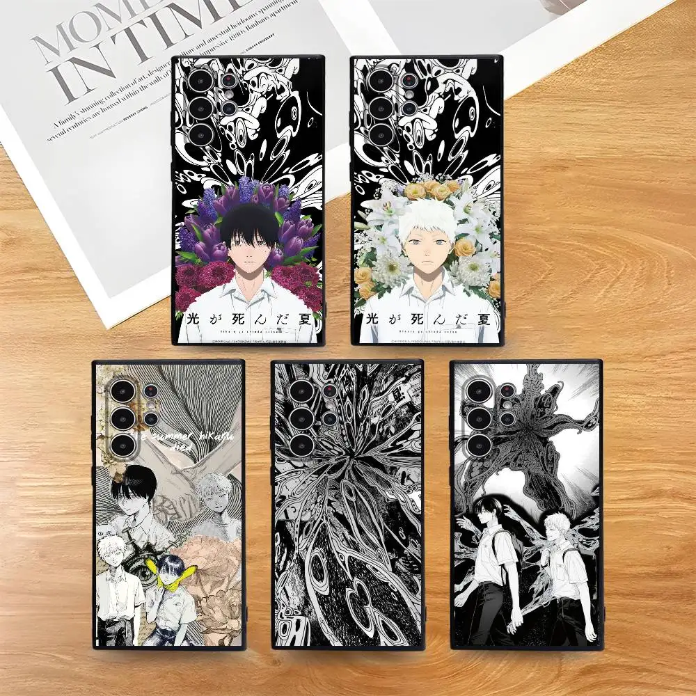 

S-Summer Hikaru Died Cool Phone Case For Samsung Galaxy S25 S24 S22 S23 Ultra S21 S20 Plus 5G Frosted Non-Slip Full Soft Cover