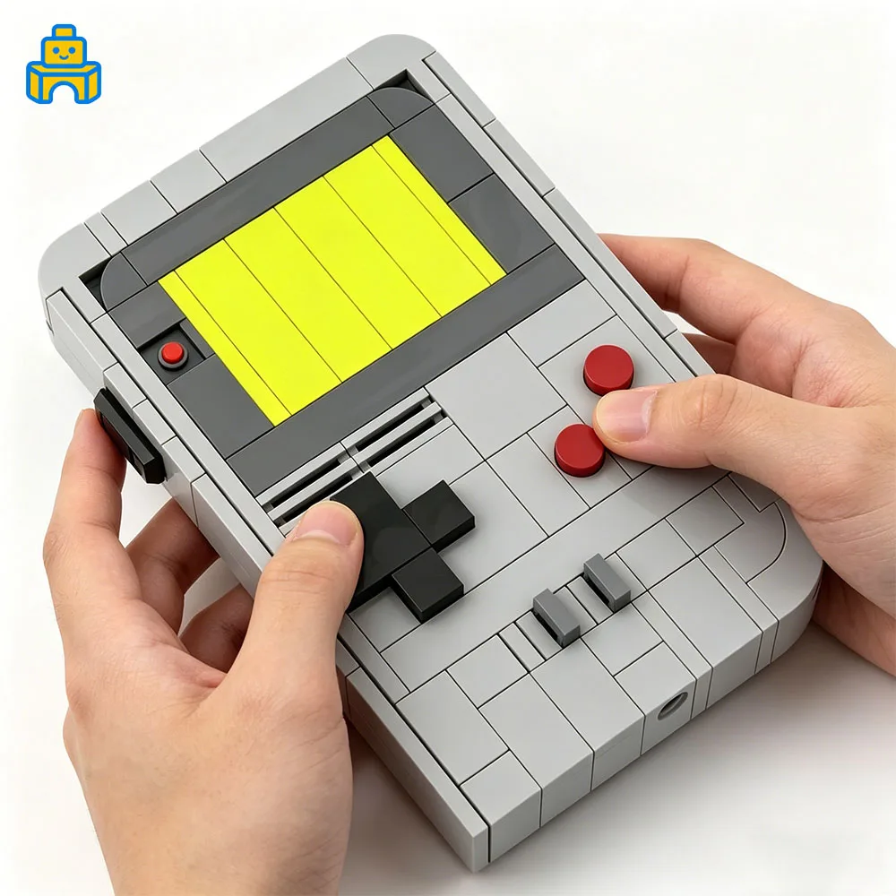 DIY Handheld Game Console Building Blocks MOC Toy Creative Gift for Boys Girls Children's Friend Adult  Festival Party Gifts