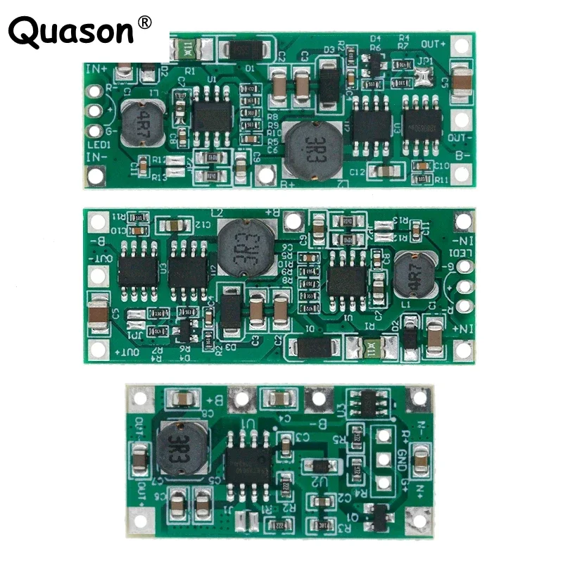 DC 5V 9V 12V Charging Step Up Booster Module for 18650 Lithium Battery UPS Voltage Converter Protection