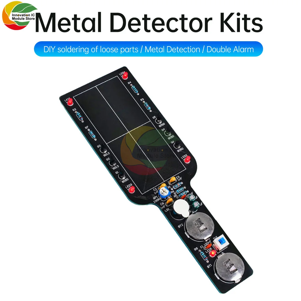 DC3-5V Handheld Metal Detection Module Detector Welding Exercise Loose Parts Diy Kit Metal Detection Module Electronic Kit