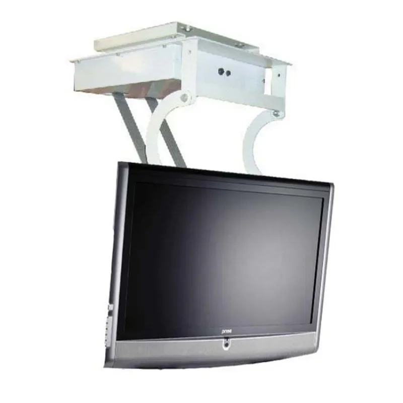 

Моторизованный потолочный кронштейн для телевизора, поворот на 90 градусов, потолочный подъемник для телевизора, Электрический Потолочный кронштейн для телевизора с дистанционным управлением