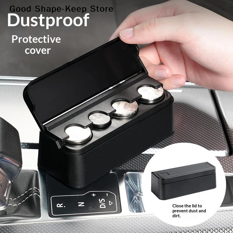 Creative Coins Purse Euro Dispenser Holder Case Car Coin Small Storage Home Dual Purpose Change Box Wallet Holders Money Boxes