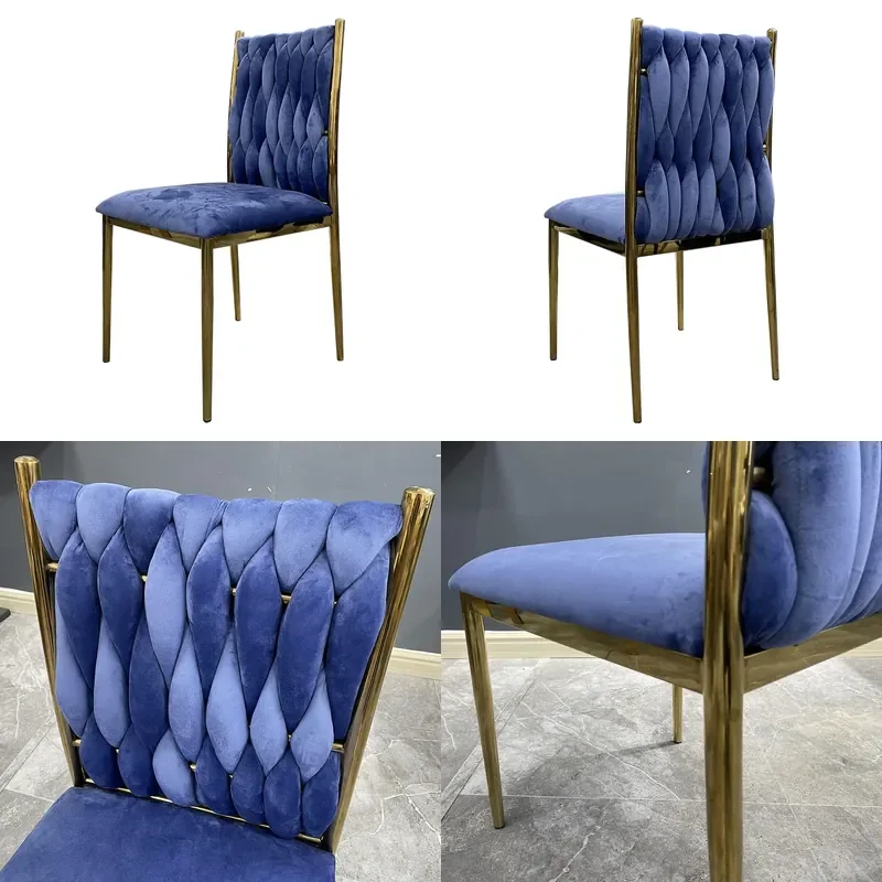 for Household Soft Bag Wrap Backrest Dining Chair Manufacturer Batch Customization Commercial Nail Shop Dresser Chair Makeup