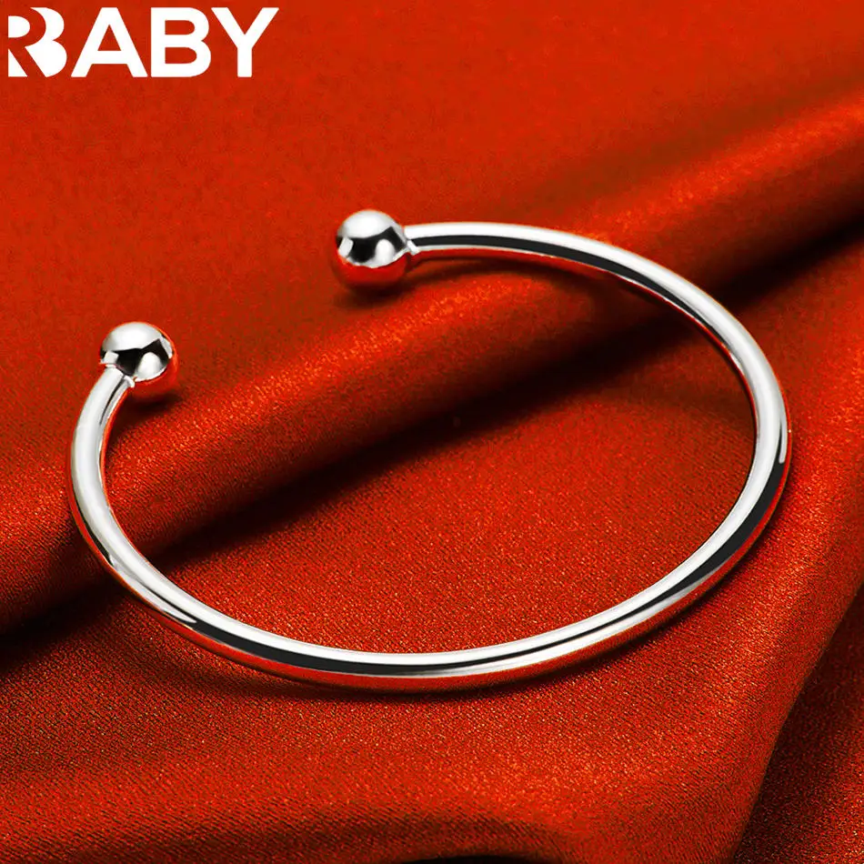 URBABY 925 فضة الإسورة تصميم أساور للنساء سحر الاتجاه هدايا عيد ميلاد موضة حفلة غرامة مجوهرات #5