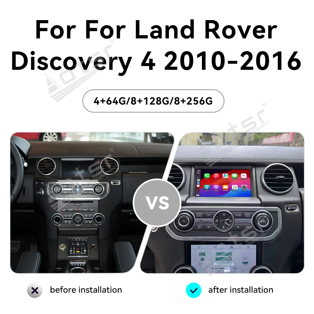 

7-дюймовый монитор подголовника Qualcomm Android, автомобильное радио для Land Range Rover Sport L494 Vogue L405 2010-2016, 4G GPS-навигационный блок