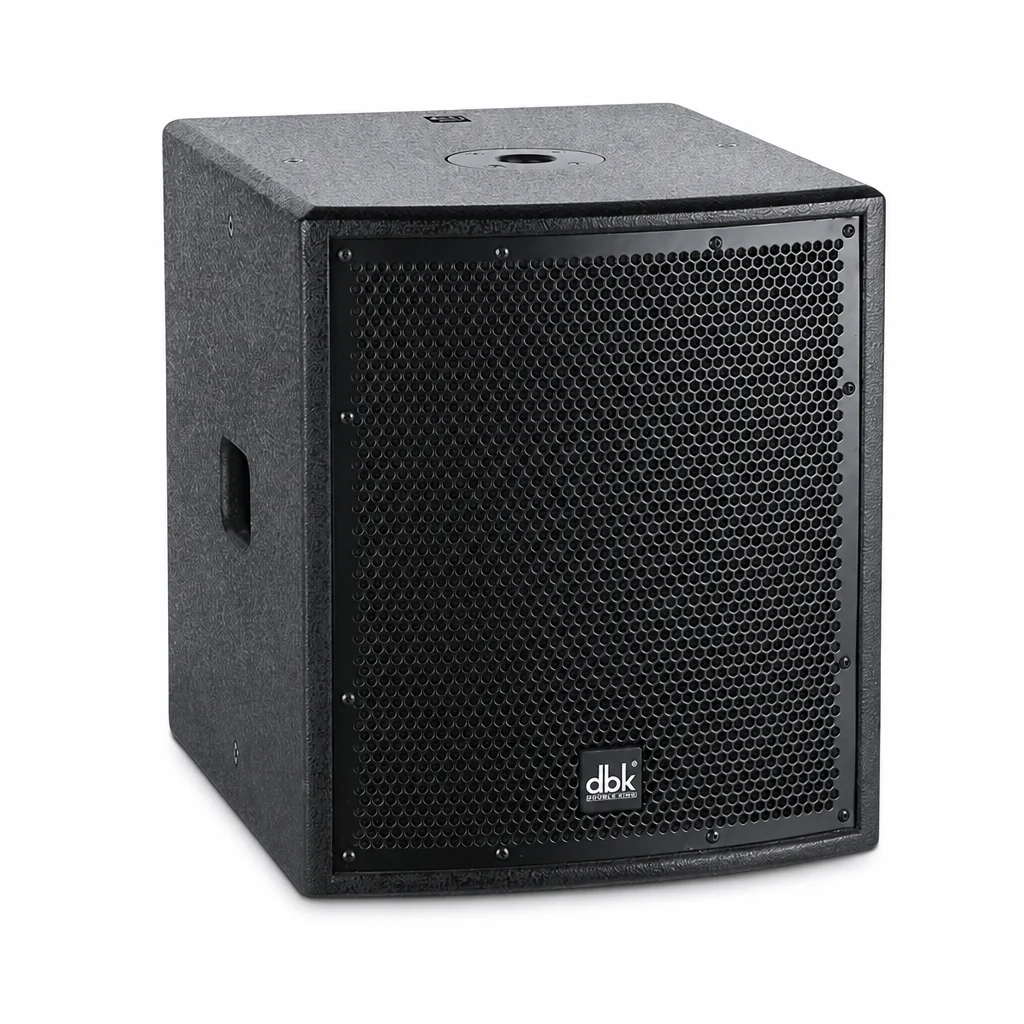 DBK BP12P 12 Inch Active Subwoofer Powered Sub Bass Speaker For Party Event Club Stage PA Sound System