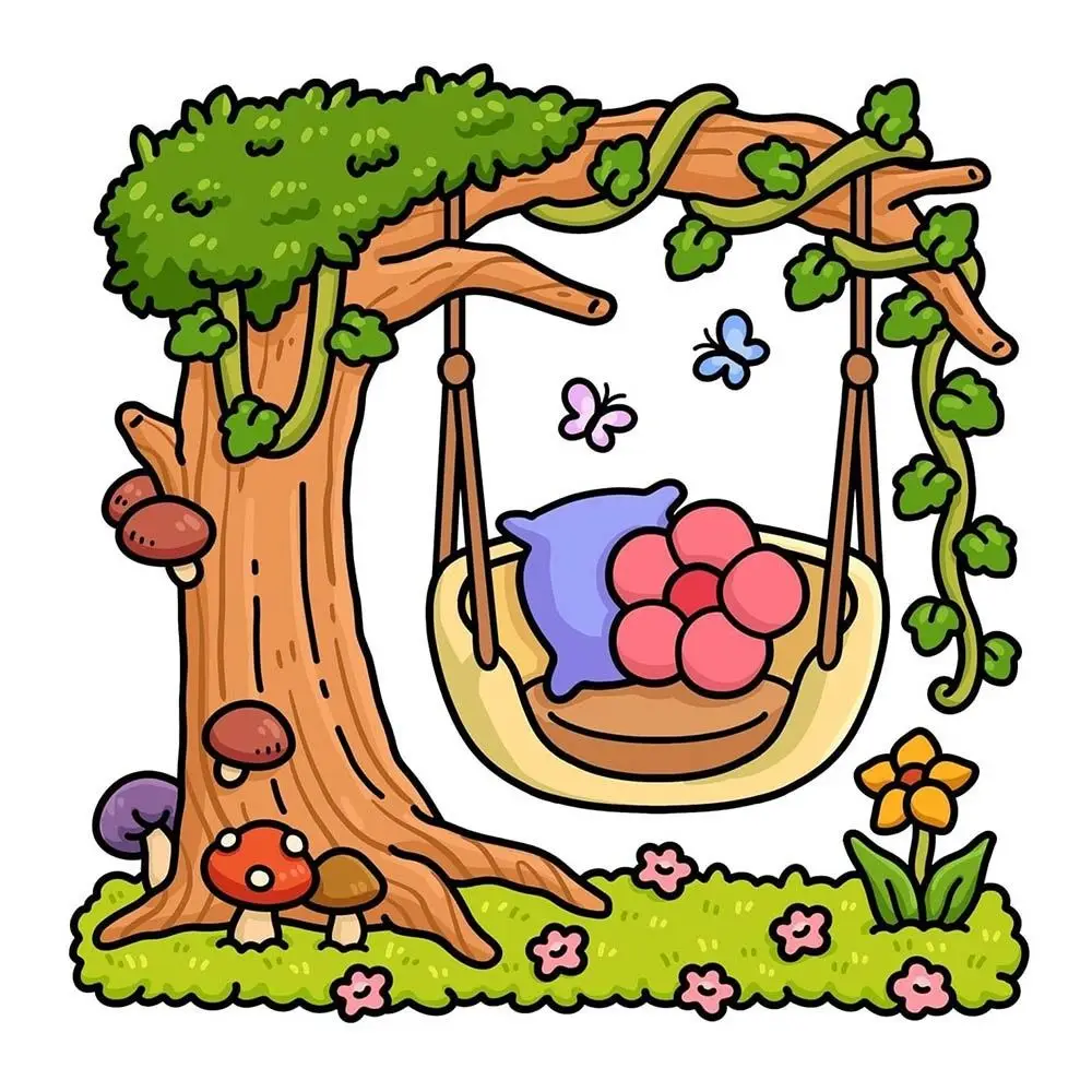 كتاب تلوين كرتوني مضحك لتخفيف التوتر، لوحة خلفية تعليمية، هدية كتاب رسم جرافيتي للبالغين والمراهقين #1