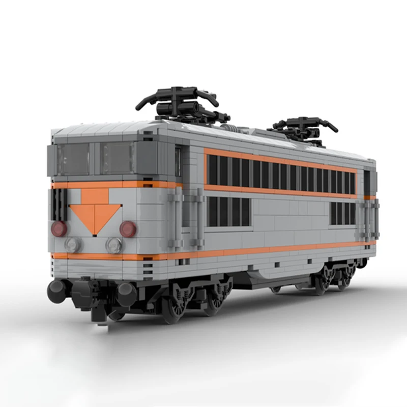 MOC City Railway Train BB 170029   Elektrische Fernbedienung Lokomotiven Baustein DIY Montage Modell Kreative Ziegel Spielzeug Geschenk