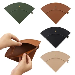 PU Leather Coffee Filter Paper Storage Bag for Coffee Dripper Waterproof Coffee Filters Holder Pouch Outdoor Camping Supplies