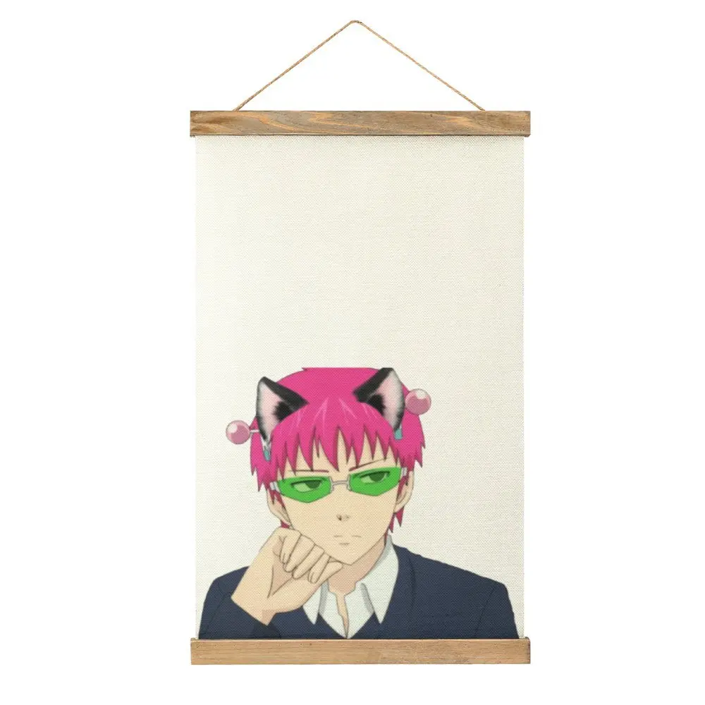 Novelty Saiki Kusuo (Cat) For Sale Canvas Hanging Picture Picture Hanging Humor Graphic Living Room   Picture Style Hang Picture