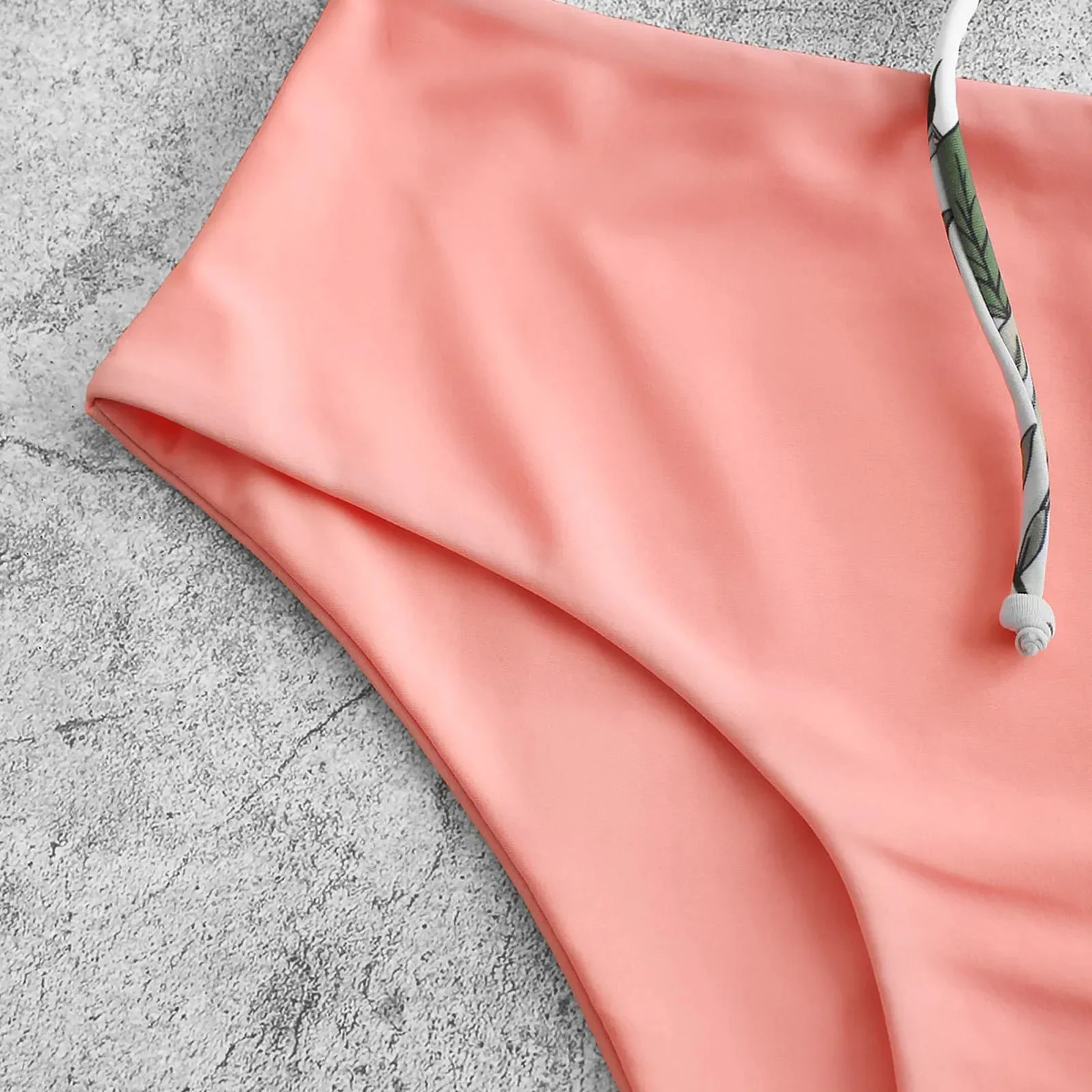 المرأة زي سباحة من قطعتين زهرة طباعة بحر مثير الرسن قطعتين Tankini مجموعة زائد حجم ملابس الشاطئ لباس سباحة Biquini