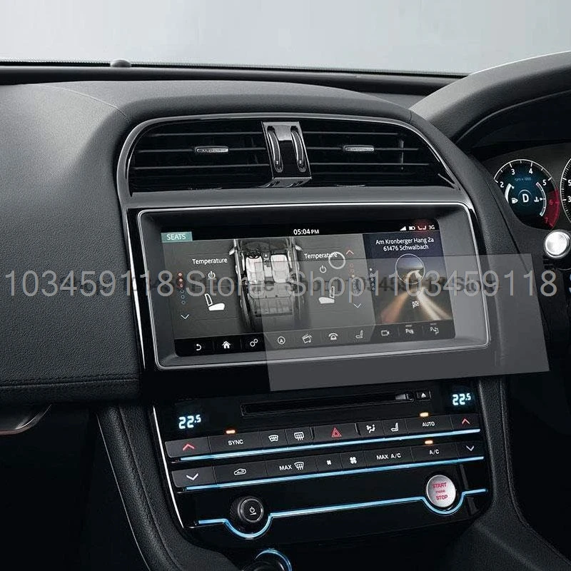 

Защитная пленка из закаленного стекла для Jaguar XE 2015-2020, 8 дюймов, 10,2 дюйма, GPS-навигация, аксессуары для защиты от царапин