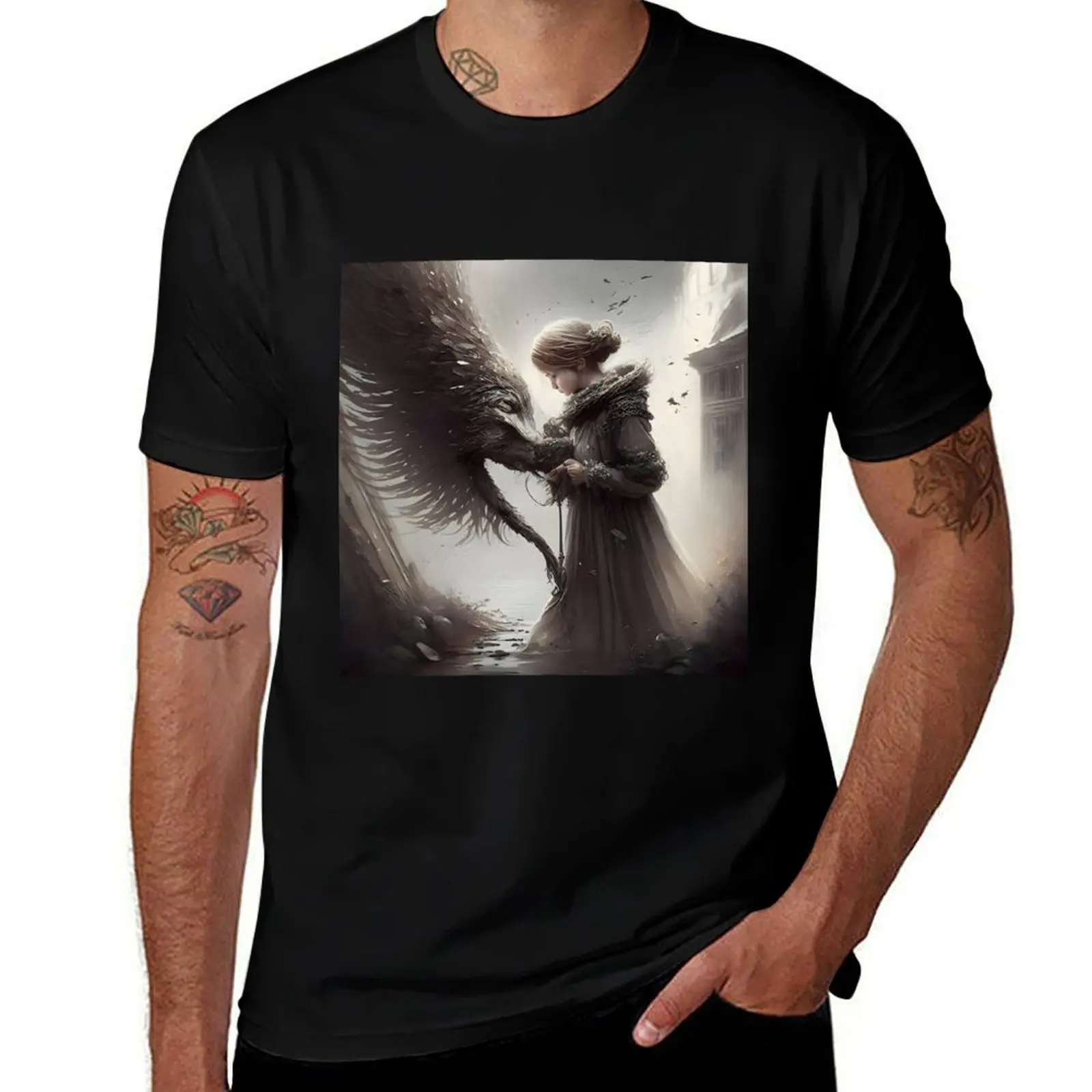 

Fear eats the soul T-Shirt vintage anime shirt kawaii clothes customizeds blue archive t shirt men