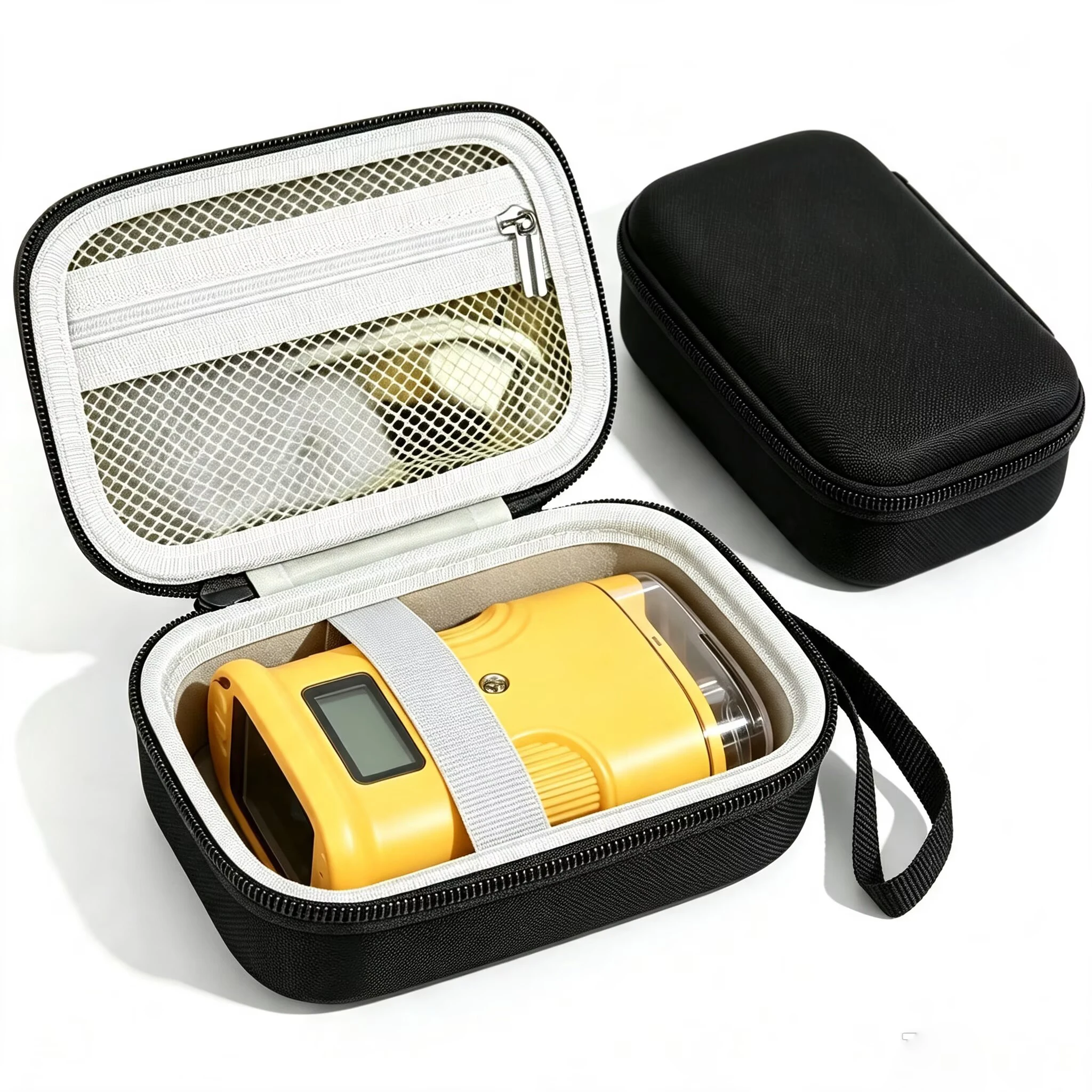 Kids Microscope Case for BMDSAE Edubini 1000x Handheld Digital Microscope Portable Pocket Miniscope Storage Holder with Mesh Poc