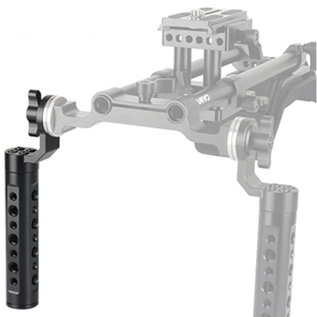 Topcine Rosette Side Handle with ARRI  M6 Thread for 15mm DSLR Shoulder Rig Rail Block System and Camera Cage