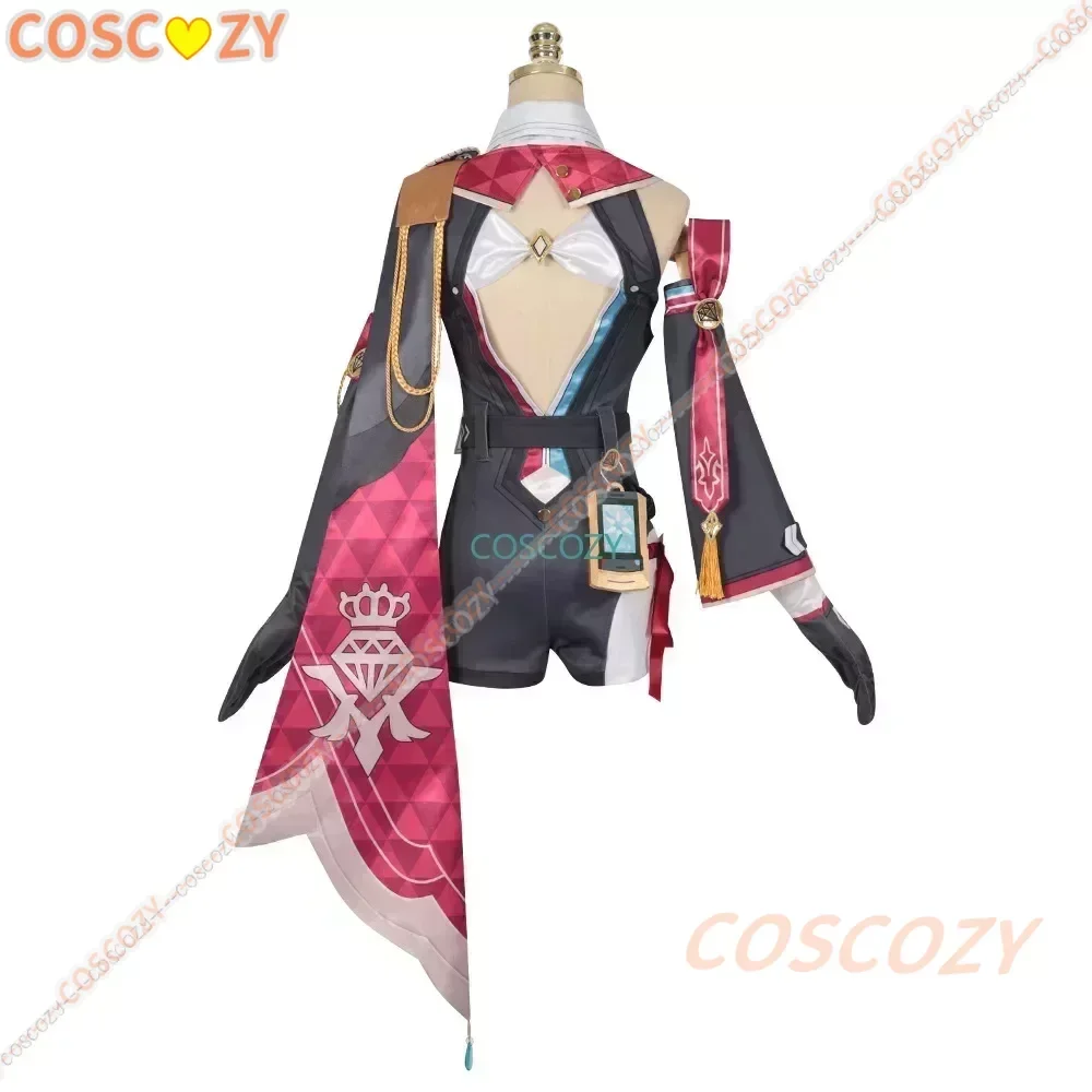 Honkai Star Rail Topaz Numby Cosplay Costume Wig Game Cos Uniform Interastral Peace Corporation Halloween Party for Women