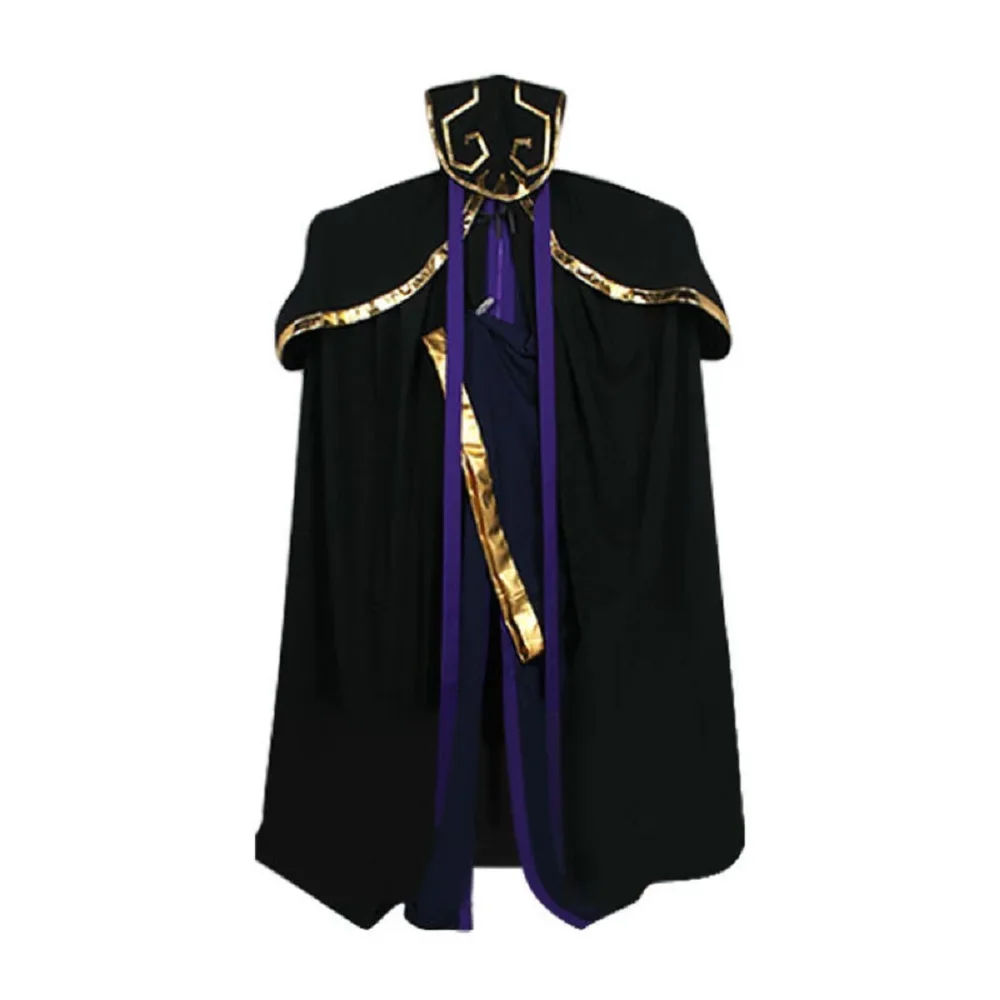 

Anime Cos Ainz Ooal Gown Cosplay Costume Custom Size