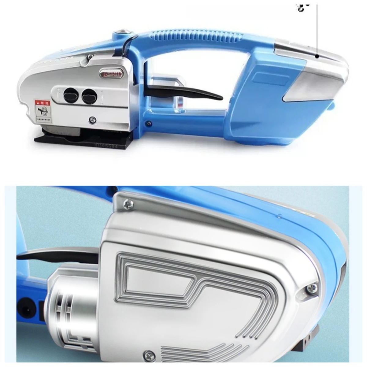 JD1316 Export Electric Baler Portable Pet Plastic Steel Belt PP Belt Hot Melt Plastic Strapping Baler