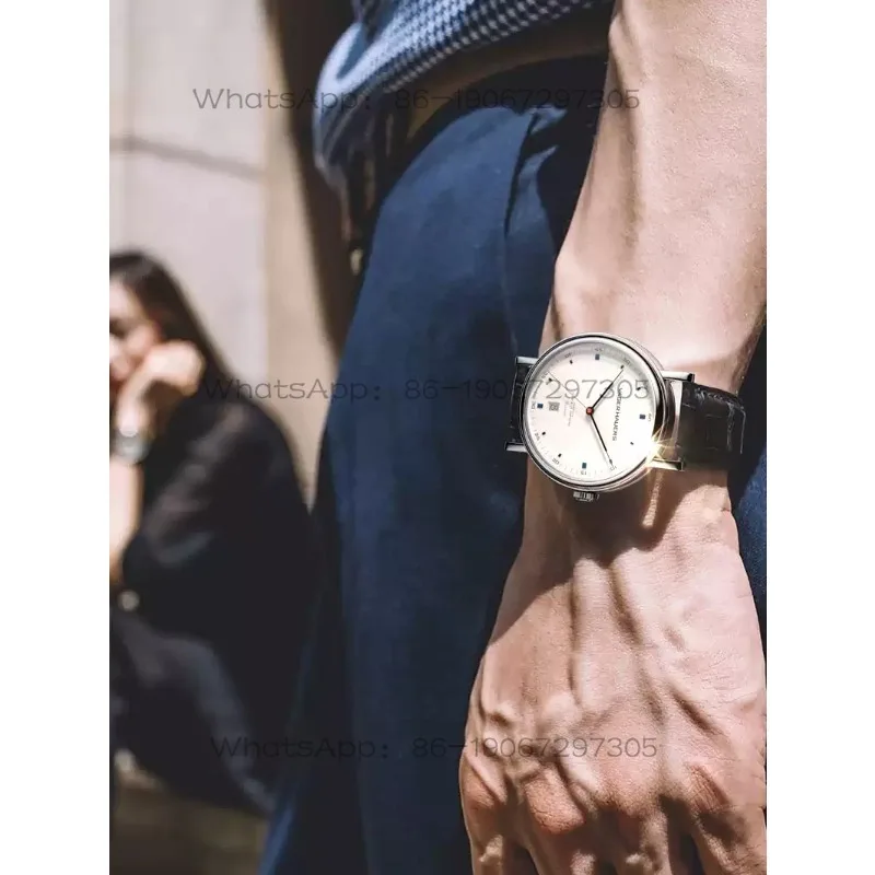 New men's watch men's mechanical watch automatic fashion simple hollow waterproof men's watch