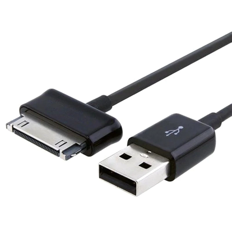 652F Flexible Power Charging Cord Sync-Data Cable for Galaxy Tab P3100 P3110 GT-P5100 P5110 Tablet Spare Power Cord Wire