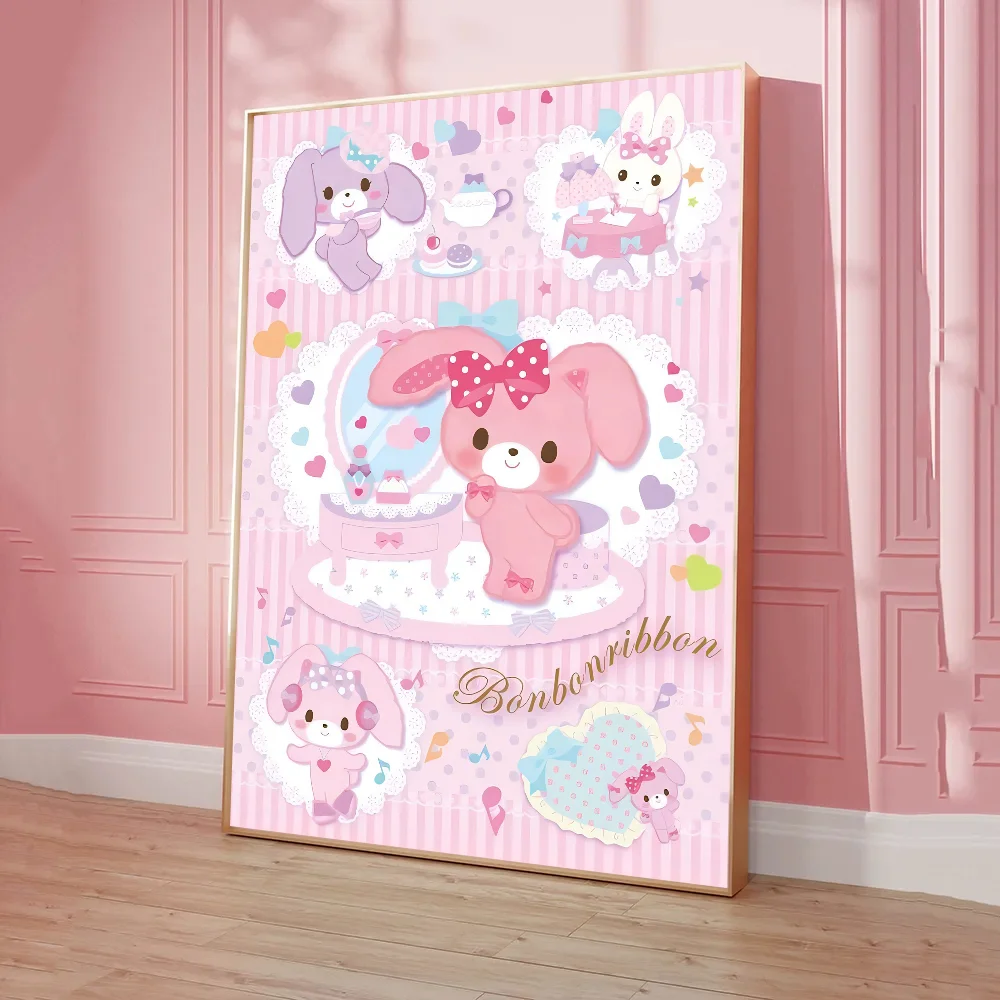 1pc Sugarbunnies Anime Poster Sticky Posters Retro Kraft Paper Sticker DIY Room Bar Cafe Aesthetic Art Wall Painting