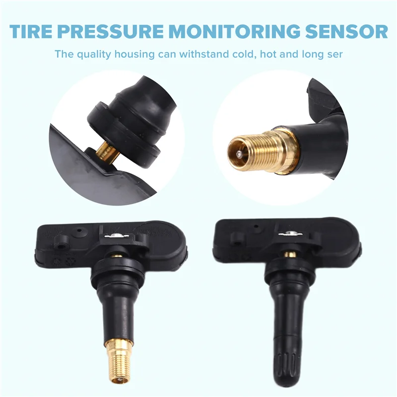 Set sensore di monitoraggio della pressione dei pneumatici (4 pezzi) - Codice modello 20922900 Per Cadillac, GMC Buick Saab