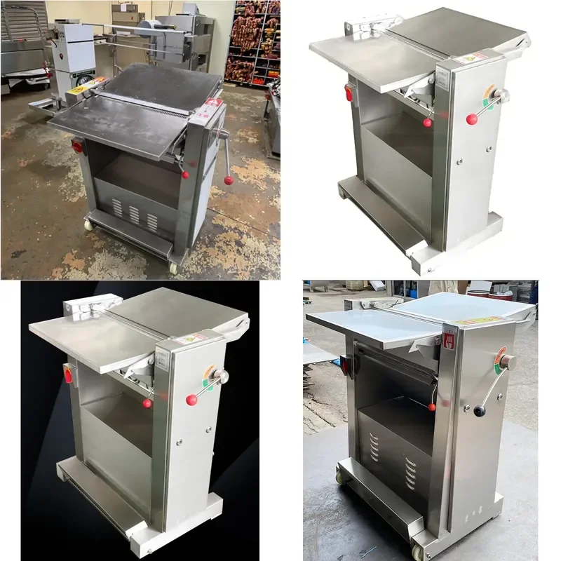 for Customizable Electric Pork Skin Peeling Machine Beef Fat Meat Peeler 220V New Condition Pork Processing Equipment