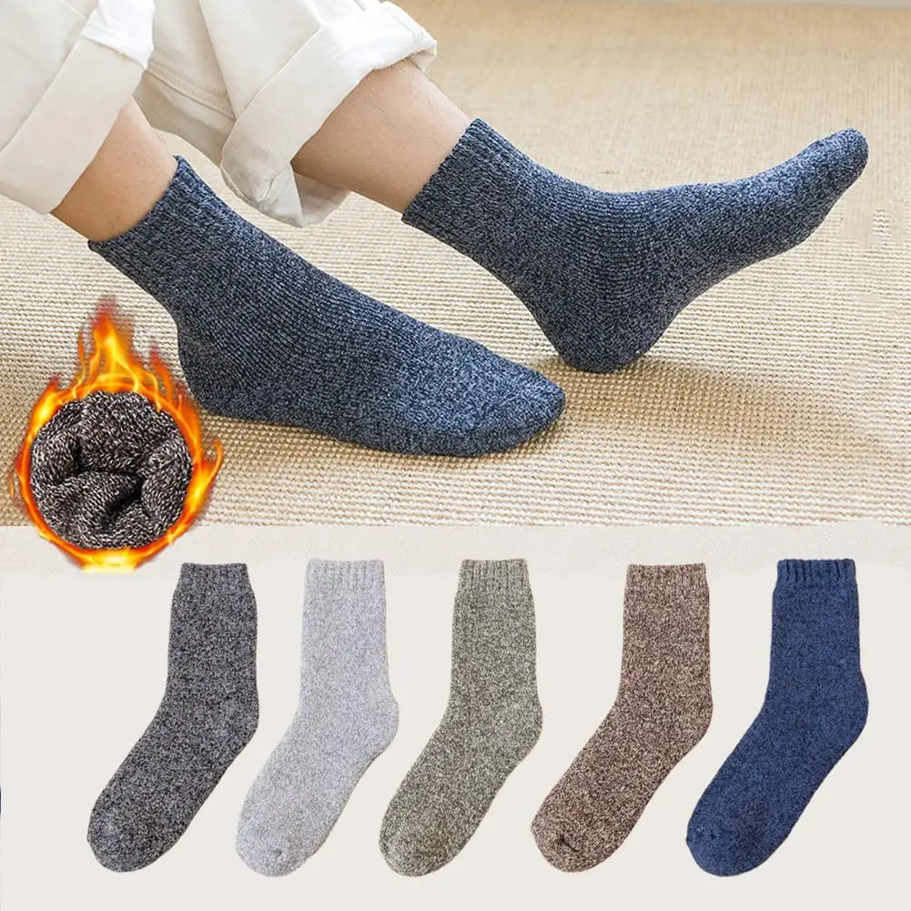 1pairs Pack Winter Thermal Socks For Men Women Cold Weather Insulated Socks Outdoor Hiking Skiing Warm Snow Thick Heated So P9l2