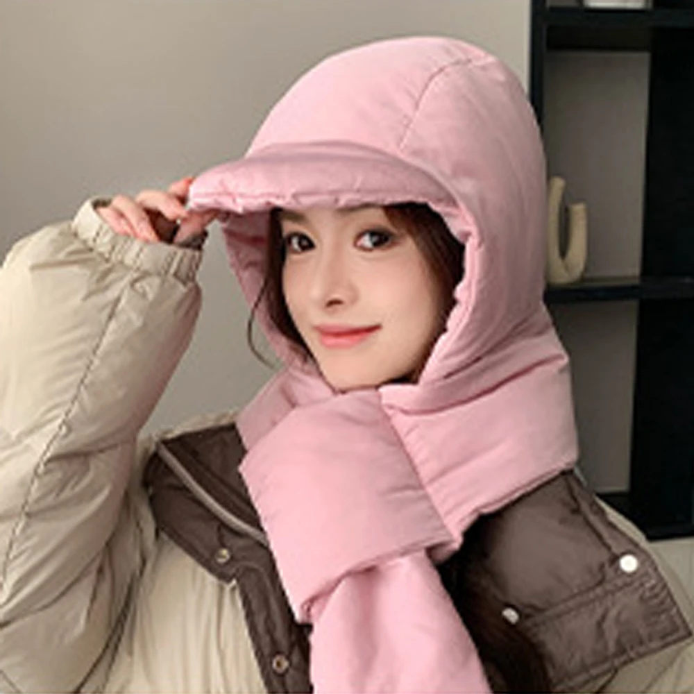 Chapeau et écharpe chauds Lei Feng pour femmes, nouveau Style d'hiver, foulard coupe-vent, résistant au froid, épais, protection des oreilles, pour l'extérieur