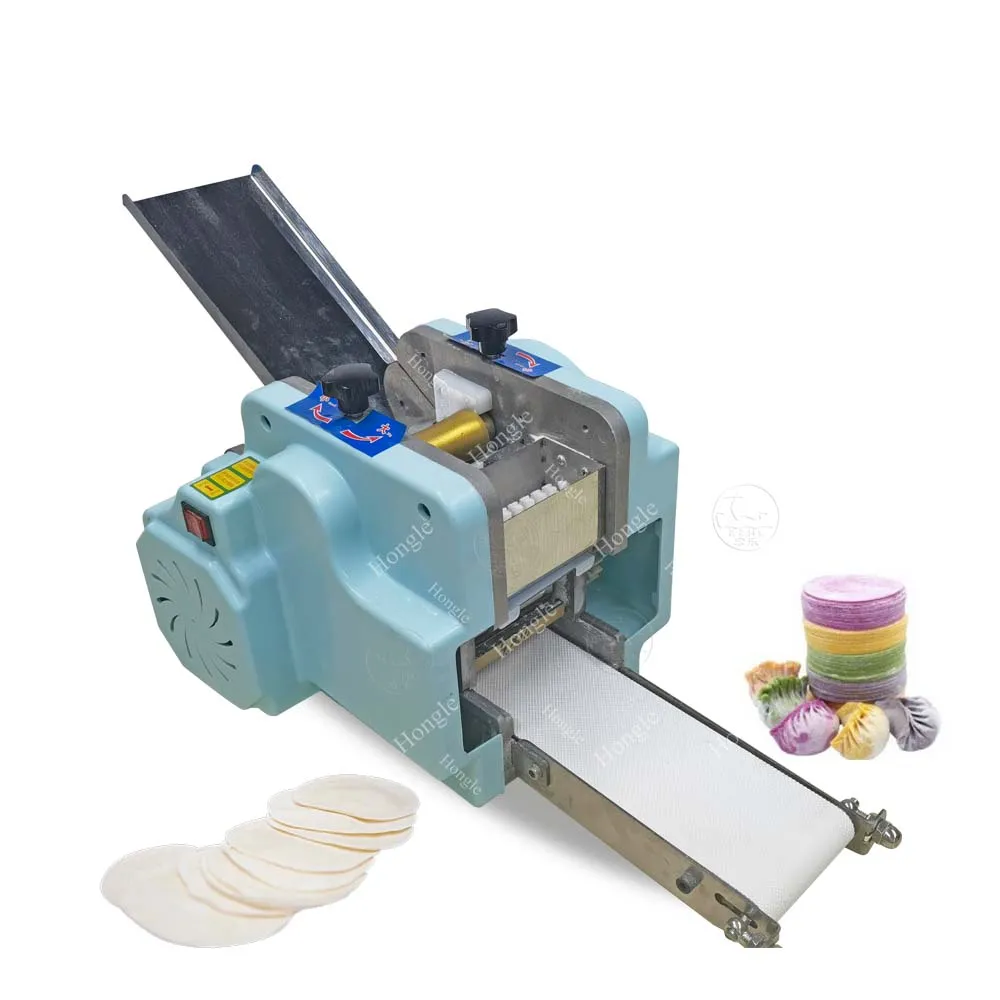 

Grain Product Automatic Papad Momo Empanada Roti Chapati Tortilla Samosa Dumpling Maker Skin Wrapper Making Machine