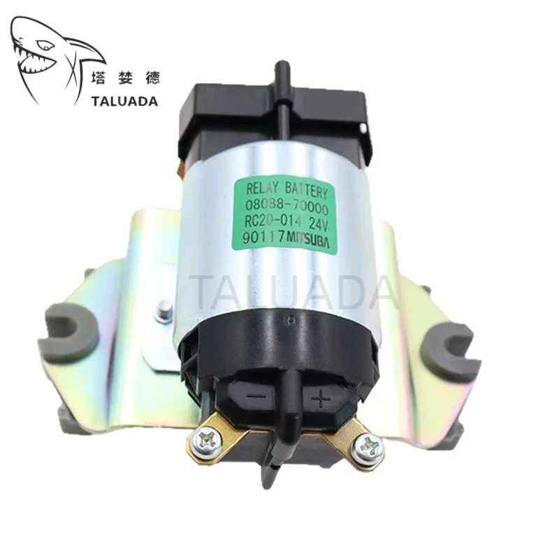 08088-70000 For Komatsu PC120 PC200-3 PC200-8 PC400LC PC300 Power Supply Switch Start Relay 12V 24V Excavator