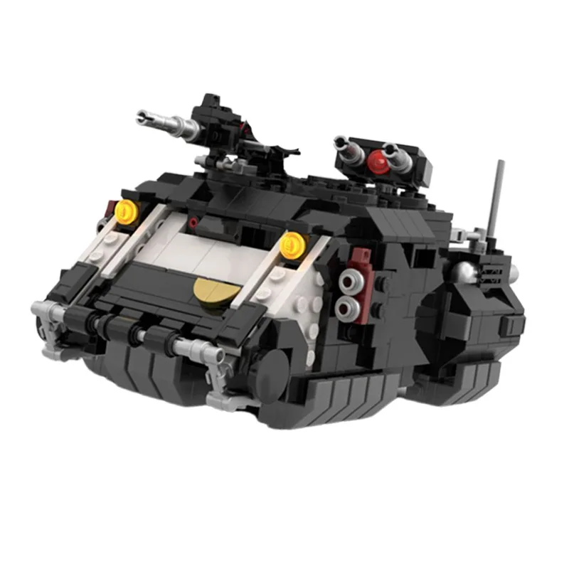 465PCS MOC-156636 Space War Land War Electromagnetic Tank DIY Creative Educational Children's Building Blocks Gift