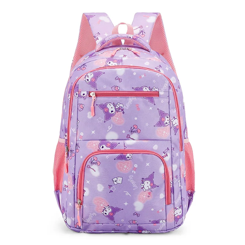 

Cute Kuromi Backpack Large Capacity School Bag for Kids Cartoon Student Backpack Gift for Friends